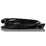 RS PRO Straight Female M12 to Straight Female M12 Sensor Actuator Cable, 10m