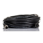 RS PRO Straight Female M12 to Straight Male M12 Sensor Actuator Cable, 10m