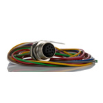 RS PRO Straight Female M12 to Unterminated Sensor Actuator Cable, 500mm
