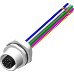 RS PRO Straight Female M12 to Unterminated Sensor Actuator Cable, 500mm