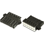 JST, J300 Female Connector Housing, 5.08mm Pitch, 6 Way, 1 Row