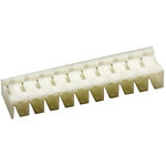 JST, SJN Male Connector Housing, 2mm Pitch, 10 Way, 1 Row Side Entry