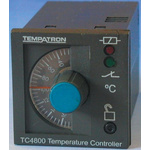 Tempatron 1/16 DIN On/Off Temperature Controller, 48 x 48mm, 1 Output Relay, 110 → 230 V ac Supply Voltage