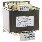 RS PRO 300VA Isolating Transformer, 230 V ac, 245 V ac, 400 V ac, 415 V ac Primary 1 x, ±12V ac Secondary