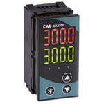 CAL MAXVU Panel Mount PID Temperature Controller, 96 x 48mm 1 Input, 3 Output Relay, SSR, 110 → 240 V ac Supply