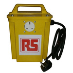 RS PRO, 1.5kVA Portable Isolation Transformer, 230V ac, 2 x 13A