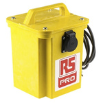 RS PRO, 1.5kVA Portable Isolation Transformer, 230V ac, 2 x 16A