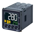 Omron E5CC Panel Mount Controller, 48 x 48mm 1 Input, 4 Output SSR, 24 V Supply Voltage PID Controller