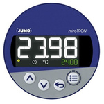 Jumo miroTRON Panel Mount Controller, 60 x 80mm 2 (1Pt100, 1 DI) Input, 1 Output Relay, 230 V ac Supply Voltage PID