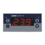 Jumo eTRON Panel Mount Thermostat, 2 Output 1 changeover contact 10A 250V / 2 open contacts 5A 250V, 230 V ac Supply