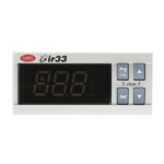 Carel IR33 Panel Mount PID Temperature Controller, 76.2 x 34.2mm, 4 Output Relay, 12 → 24 V ac, 12 → 30 V
