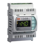 Carel DN33 PID Temperature Controller, 144 x 70mm, 2 Output Relay, 12 → 24 V ac, 12 → 30 V dc Supply