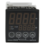 Omron E5CB PID Temperature Controller, 48 x 48mm, 1 Output Relay, 100 → 240 V ac Supply Voltage ON/OFF