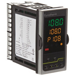 Eurotherm Piccolo P108 PID Temperature Controller, 48 x 96mm, 3 Output Logic, Relay, 24 V ac/dc Supply Voltage