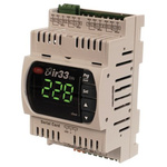 Carel DN33 On/Off Temperature Controller, 110 x 70mm, 4 Output, 24 V ac, 30 V dc Supply Voltage