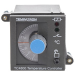 Tempatron 1/16 DIN On/Off Temperature Controller, 48 x 48mm Relay, 110 → 230 V ac Supply Voltage