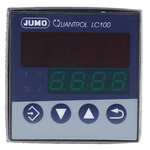 Jumo QUANTROL PID Temperature Controller, 48 x 48mm 1 (Analogue) Input, 2 Output Analogue, 20 → 30 V ac/dc