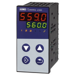 Jumo QUANTROL PID Temperature Controller, 48 x 96mm, 2 Output Analogue, 20 → 30 V ac/dc Supply Voltage