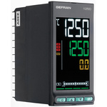 Gefran 1250 PID Temperature Controller, 48 x 96mm, 2 Output Logic, Relay, 100 → 240 V ac Supply Voltage