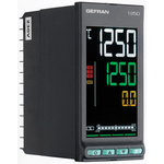 Gefran 1250 PID Temperature Controller, 48 x 96mm, 2 Output Relay, 100 → 240 V ac Supply Voltage
