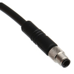 Binder Straight Female 4 way M5 to Unterminated Sensor Actuator Cable, 2m