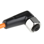 ifm electronic Female 4 way M12 to Unterminated Sensor Actuator Cable, 10m