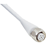 Sick Straight Female 4 way M12 to 4 way Unterminated Sensor Actuator Cable, 5m