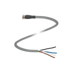 Pepperl + Fuchs Straight Female 4 way M8 to Unterminated Sensor Actuator Cable, 5m