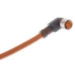 Lumberg Automation Right Angle Female 4 way M8 to Unterminated Sensor Actuator Cable, 2m