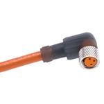 Lumberg Automation Right Angle Female 3 way M8 to Unterminated Sensor Actuator Cable
