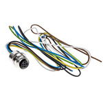 Lumberg Automation Straight Female 5 way M12 to Unterminated Sensor Actuator Cable, 200mm