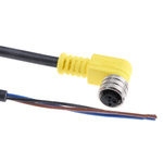 Brad from Molex Straight Female 3 way M8 to Unterminated Sensor Actuator Cable, 2m