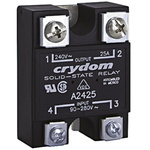 Sensata / Crydom 75 A Solid State Relay, Zero Cross, Panel Mount, SCR, 280 V rms Maximum Load