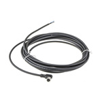 Telemecanique Sensors Right Angle Female 3 way M8 to Unterminated Sensor Actuator Cable, 5m