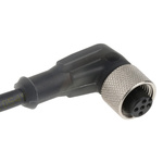Telemecanique Sensors Right Angle Female 5 way M12 to Unterminated Sensor Actuator Cable, 5m