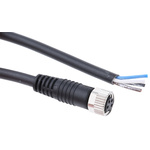 Binder Female 4 way M8 to Unterminated Sensor Actuator Cable, 2m