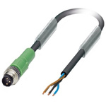 Phoenix Contact Male 3 way M8 to Sensor Actuator Cable, 10m