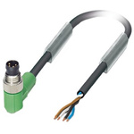 Phoenix Contact Male 4 way M8 to Sensor Actuator Cable, 10m