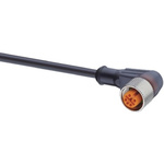 Lumberg Automation Right Angle Female 3 way M12 to Unterminated Sensor Actuator Cable, 2m
