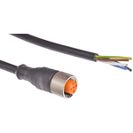 Lumberg Automation Straight Female 5 way M12 to Unterminated Sensor Actuator Cable, 2m