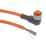 Lumberg Automation Right Angle Female 5 way M12 to Unterminated Sensor Actuator Cable, 2m