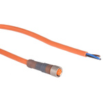 Lumberg Automation Straight Female 3 way M8 to Unterminated Sensor Actuator Cable, 5m