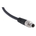 Binder Male 8 way M9 to Unterminated Sensor Actuator Cable, 2m