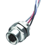 Brad from Molex Straight Female M12 to Unterminated Sensor Actuator Cable, 300mm