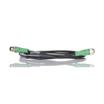 Phoenix Contact Straight Female 4 way M12 to Straight Male 4 way M12 Sensor Actuator Cable, 1.5m