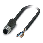 Phoenix Contact Male 5 way M12 to Sensor Actuator Cable, 2m