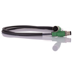 Phoenix Contact Straight Male 5 way M12 to Straight Female 5 way M12 Sensor Actuator Cable, 1.5m