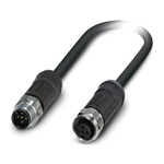 Phoenix Contact Male 5 way M12 to Female 5 way M12 Sensor Actuator Cable, 5m