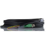 Phoenix Contact Straight Male 8 way M12 to Unterminated Sensor Actuator Cable, 10m