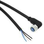 TE Connectivity Female 4 way M8 to Unterminated Sensor Actuator Cable, 1.5m